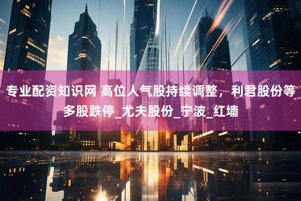 专业配资知识网 高位人气股持续调整，利君股份等多股跌停_尤夫股份_宁波_红墙
